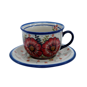 Cup and saucer (A44 D101)    