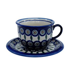 Cup and saucer (A44 D43)        