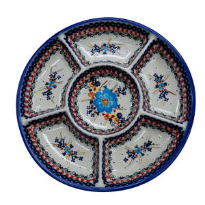 Round divided plate (A172 D59)