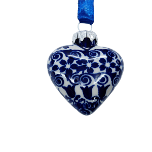 Heart Christmas ball (A457 D25)