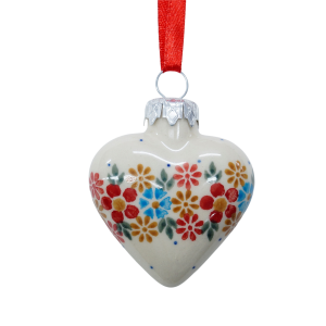 Heart Christmas ball (A457 D52)