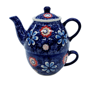 Teapot with a cup (A347 D80)