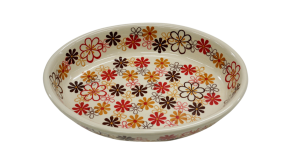 Deep oval platter (A187 D63)