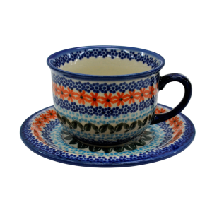 Cup and saucer (A44 D69)
