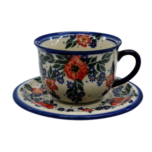Cup and saucer (A44 D56)
