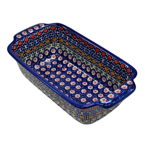 Stoneware loaf pan large III (A182 D1)