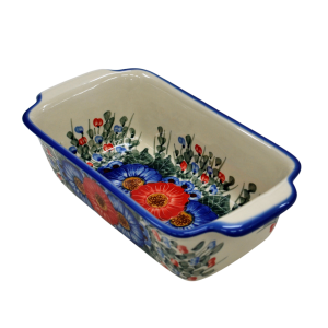 Stoneware loaf pan large III (A182 D12)