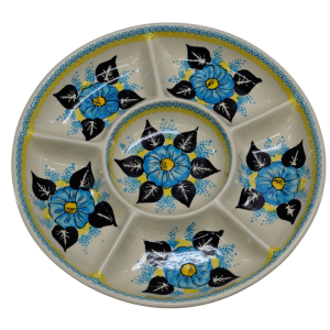 Round divided plate (A172 DU1)