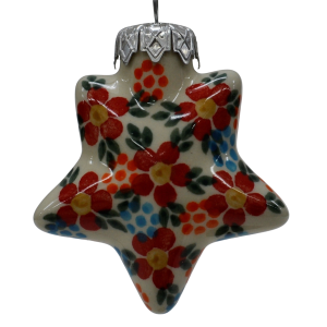 Christmas ornament STAR (A489 D54)