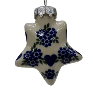 Christmas ornament STAR (A489 D89)