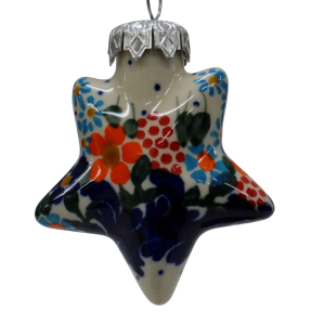 Christmas ornament STAR (A489 D23)