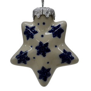 Christmas ornament STAR (A489 D23)
