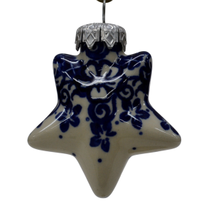 Christmas ornament STAR (A489 D27)