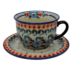 Cup and saucer (A44 D91)