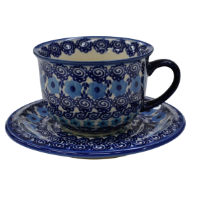 Cup and saucer (A44 D98)    