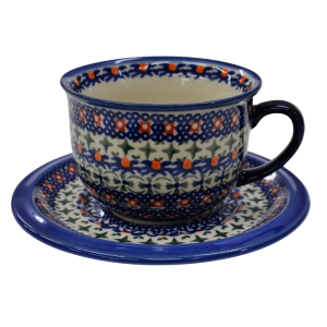 Cup and saucer (A44 D21)     