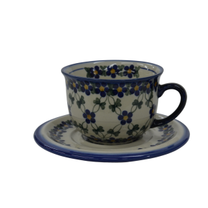 Cup and saucer (A44 D6) 