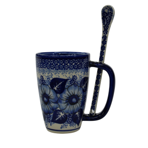 Cappuccino mug with a spoon (A20 D108)  