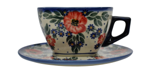 Coffe cup with a saucer 300ml (A504 D56)    