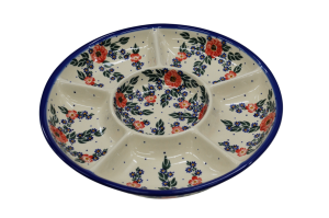 Round divided plate (A172 D56)  