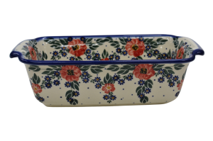 Stoneware loaf pan large III (A182 D56) 