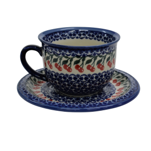 Cup and saucer (A44 D29)   
