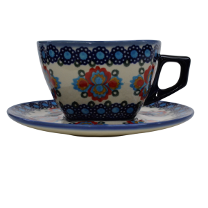 Coffe cup with a saucer 300ml (A504 D82)    