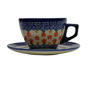 Coffe cup with a saucer 300ml (A504 D8)     