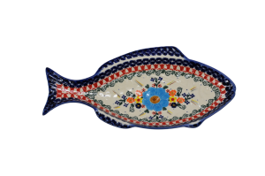 Fish baking dish small (A498 D59) 