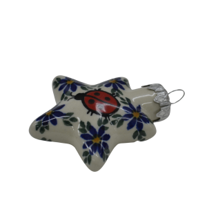 Christmas ornament STAR (A489 D18) 