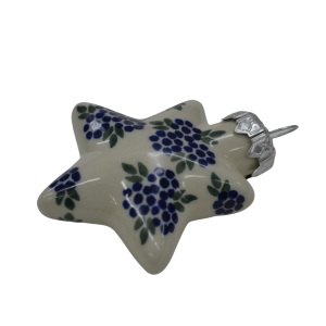 Christmas ornament STAR (A489 D16)     