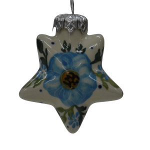 Christmas ornament STAR (A489 D58)        