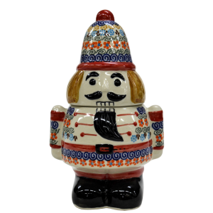 Nutcracker Soldier container with lid (A520 D5)                