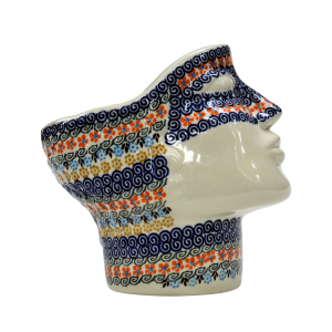 Ceramic flower pot HEAD (A470 D5)    