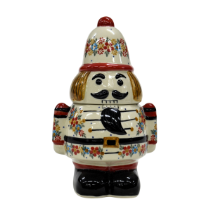 Nutcracker Soldier container with lid (A520 D52)          