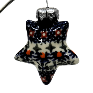 Christmas ornament STAR (A489 D21)