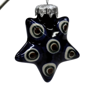 Christmas ornament STAR (A489 D43)