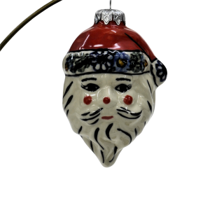 Ceramic Christmas ornament SANTA (A317 D7)       