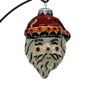 Ceramic Christmas ornament SANTA (A317 D91)  