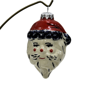 Ceramic Christmas ornament SANTA (A317 D59)            