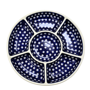 Round divided plate (A172 D22)   