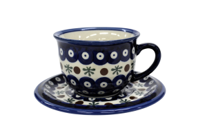 Cup and saucer (A44 D24)         