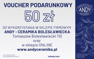 Gift voucher / Gift voucher PLN 50