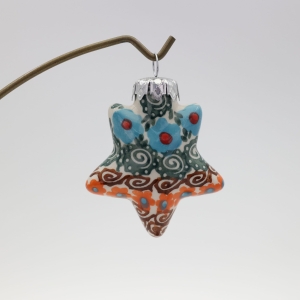 Christmas ornament STAR (A489 D62)  