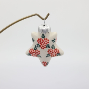 Christmas ornament STAR (A489 D57)    