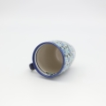 Mug BEL A38 D134 – hand-painted Bolesławiec pottery in a traditional pattern, practical and decorative for everyday use.