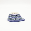 Ceramic colander / strainer A506 D75 – hand-painted Bolesławiec pottery, practical and decorative for draining pasta and vegetables.