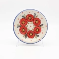 Bring the tradition of Bolesławiec craftsmanship to your home with a modern touch. The ANDY collection dessert plate (19 cm diameter) is a perfect blend of functionality and unique aesthetics.