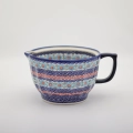 Authentically hand-painted using traditional Bolesławiec patterns.