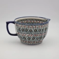 Stable & Heavy-Duty: Thick stoneware construction keeps the bowl sturdy on your counter during prep.